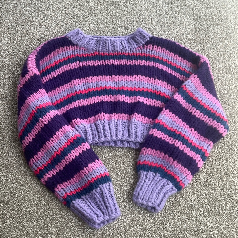 Beginning Boutique crop sweater